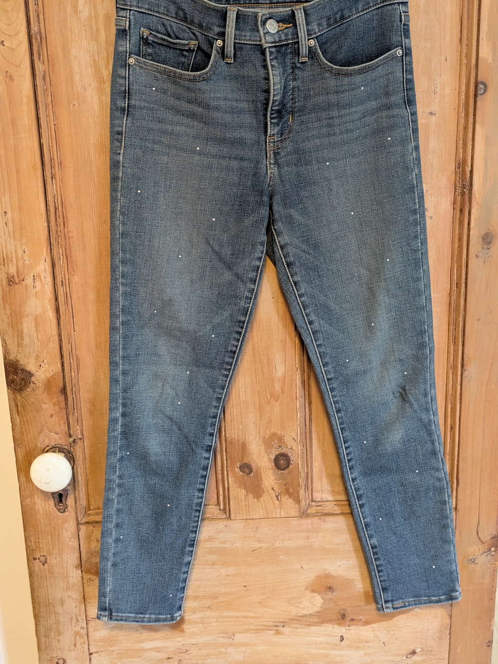 Levi's Women’s Light Wash Slim Jeans - Blue